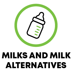 Milks and milk alternatives