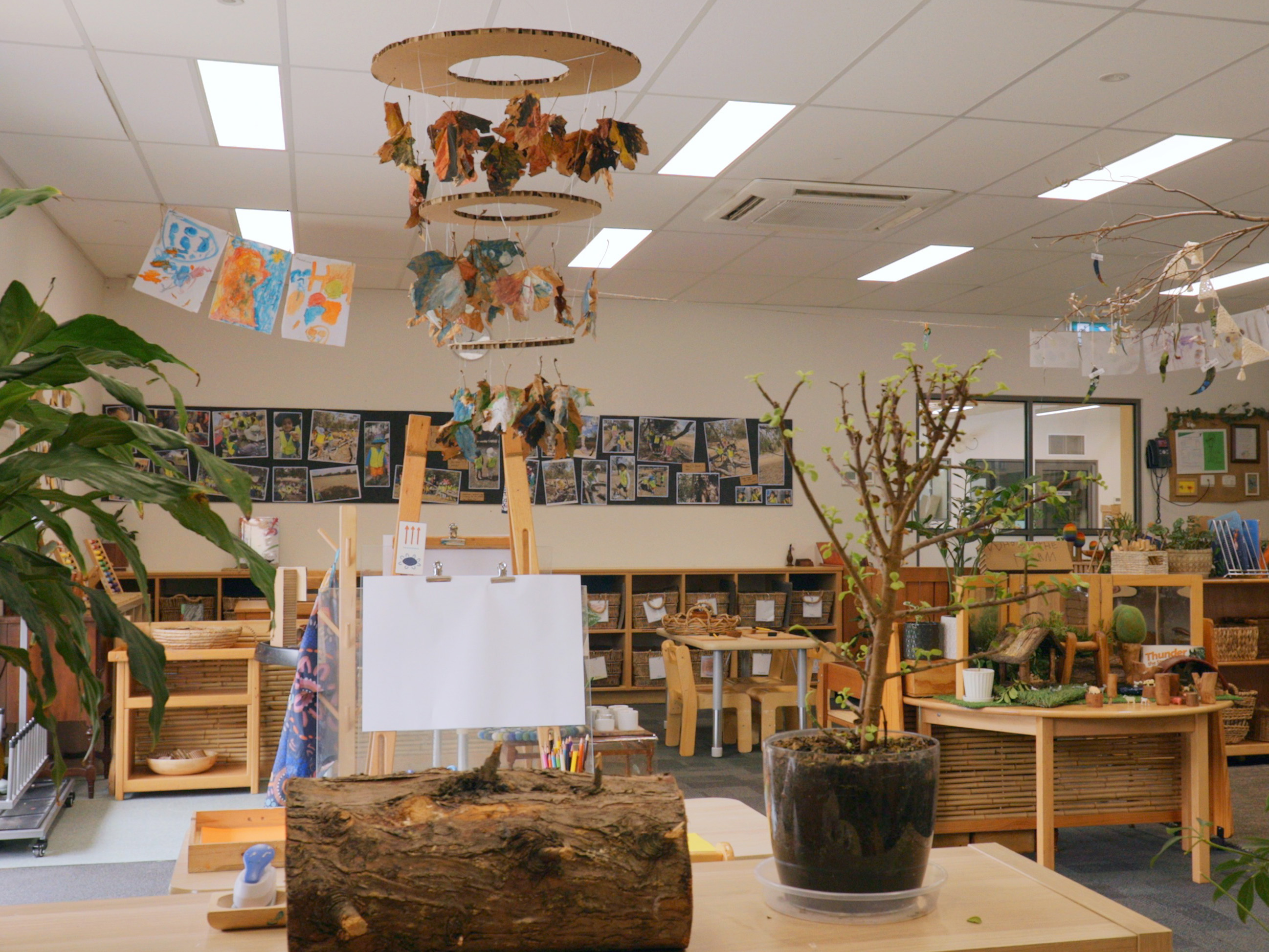 Kindergarten room at a Y early learning centre